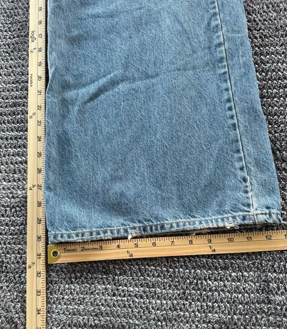 Free People "The Twenty Eight" Vintage-Inspired Wide Leg Baggy Jeans - Picture 6 of 8